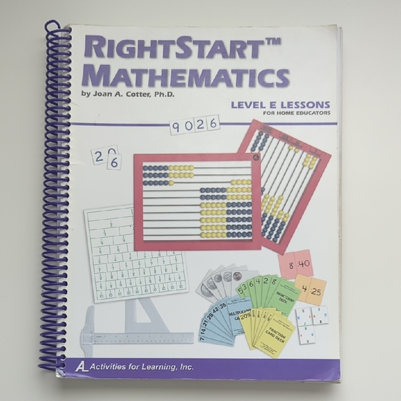 RightStart Math Level Lessons for Home Educators - Picture 1 of 5